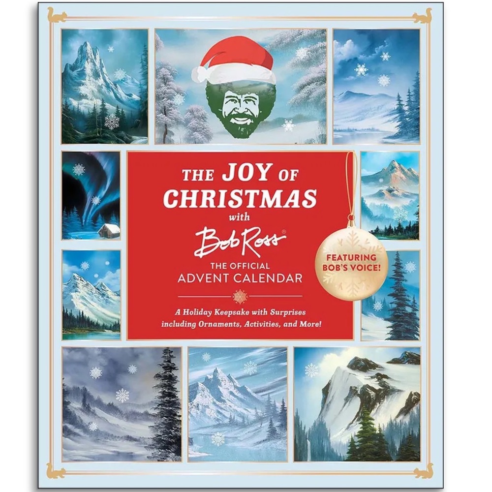 Bob Ross Advent Calendar - The Joy Of Christmas With Bob Ross Official